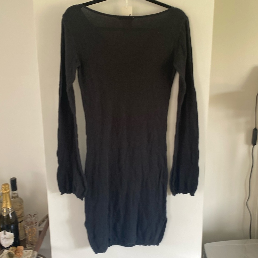 SKIN midnight tunic dress back cotton/cashmerev-beck loungewear nightgown S - Picture 3 of 4